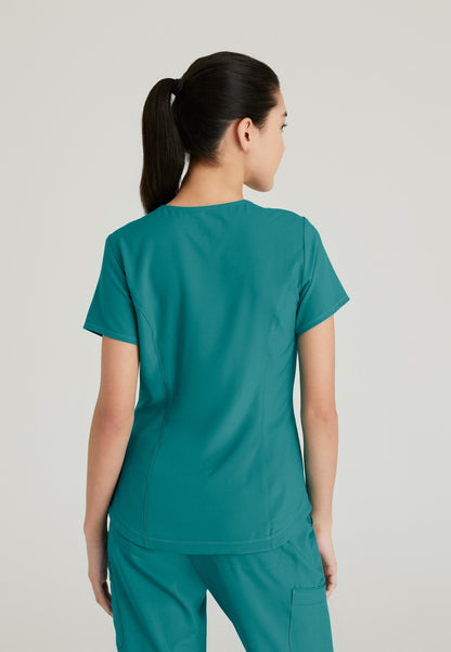 Rhythm Top - Teal - Jen's Scrubs