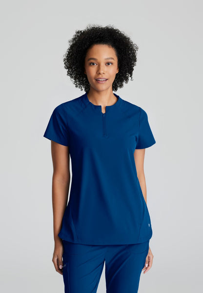 Flux Top - Indigo - Jen's Scrubs