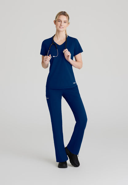 Reach Knit Pant - Navy - Jen's Scrubs