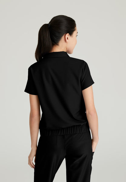 Perseverance Top - Black - Jen's Scrubs