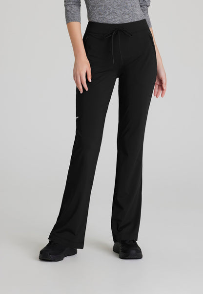 Glide Knit Flare Pant - Black - Jen's Scrubs