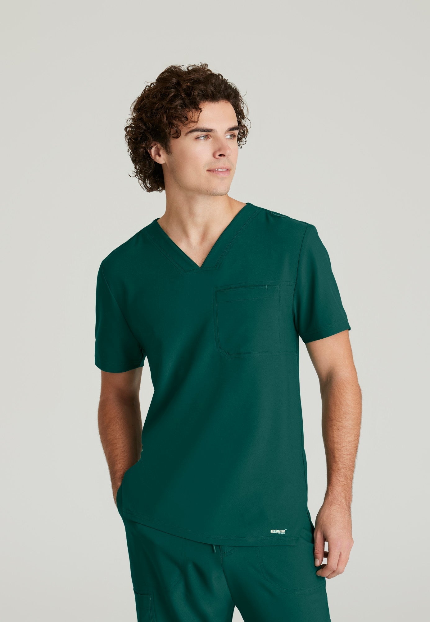 Journey Top - Hunter Green - Jen's Scrubs