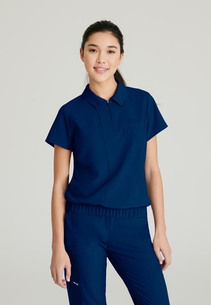Perseverance Top - Indigo - Jen's Scrubs