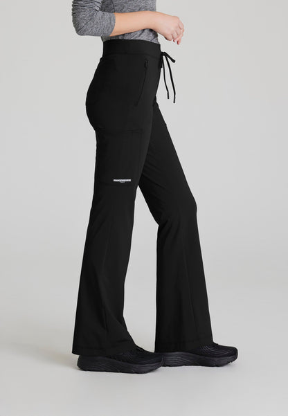 Glide Knit Flare Pant - Black - Jen's Scrubs
