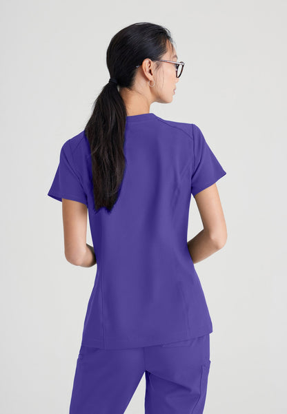 Sway Tuck-In Top - New Grape - Jen's Scrubs