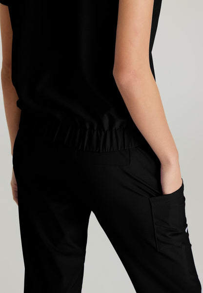 Perseverance Top - Black - Jen's Scrubs