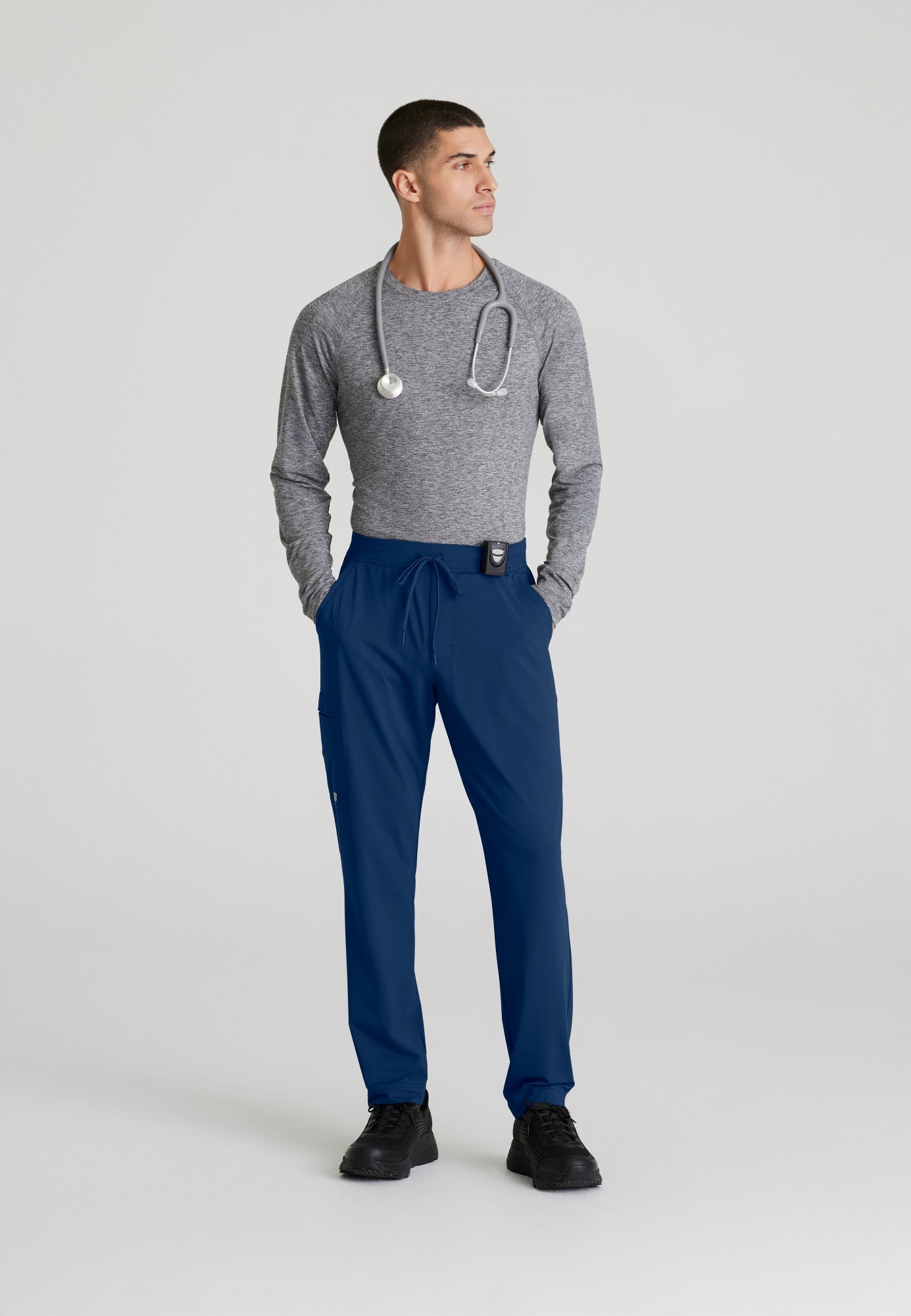 Rebound Knit Pant - Navy - Jen's Scrubs